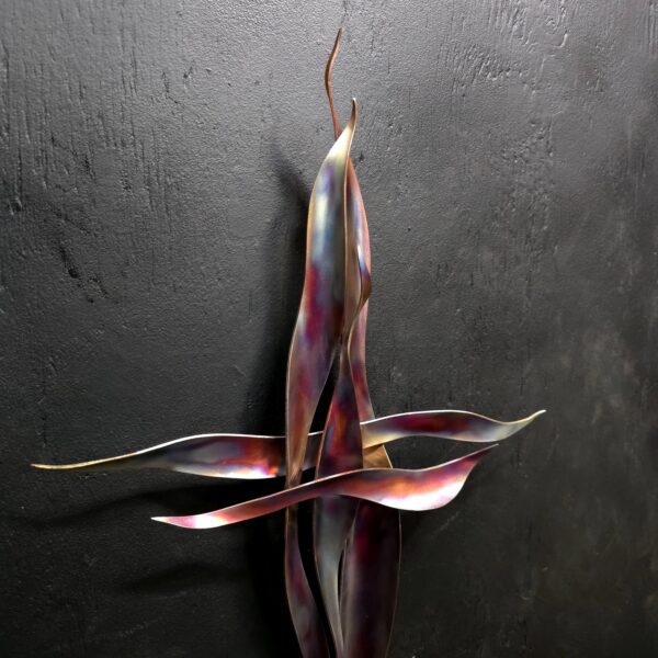 Copper Cross #1938 Wall Door Art Sculpture