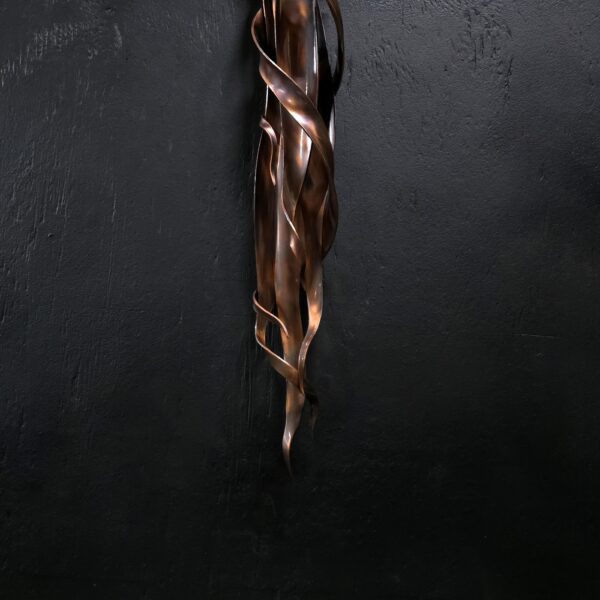 Copper Cross Religious Crucifix Metal Wall Art Door Hanger