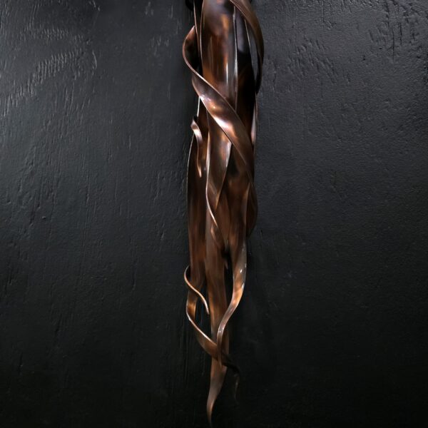 Copper Cross Religious Crucifix Metal Wall Art Door Hanger