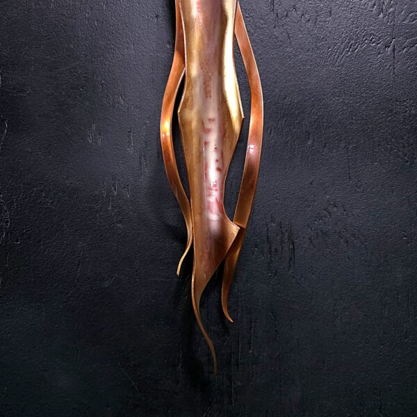 Copper Cross 2096 Golden Gloss Wall Art Sculpture Door Hanging Crucifix